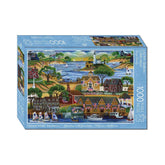 Crown Point Graphics 1000pc Puzzle - July 4th Seaside Celebration-TCG Nerd